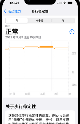 巩留iPhone手机维修如何在iPhone开启'步行稳定性通知'