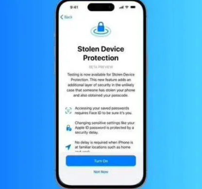 巩留苹果授权维修店分享被盗设备保护功能开启方法 